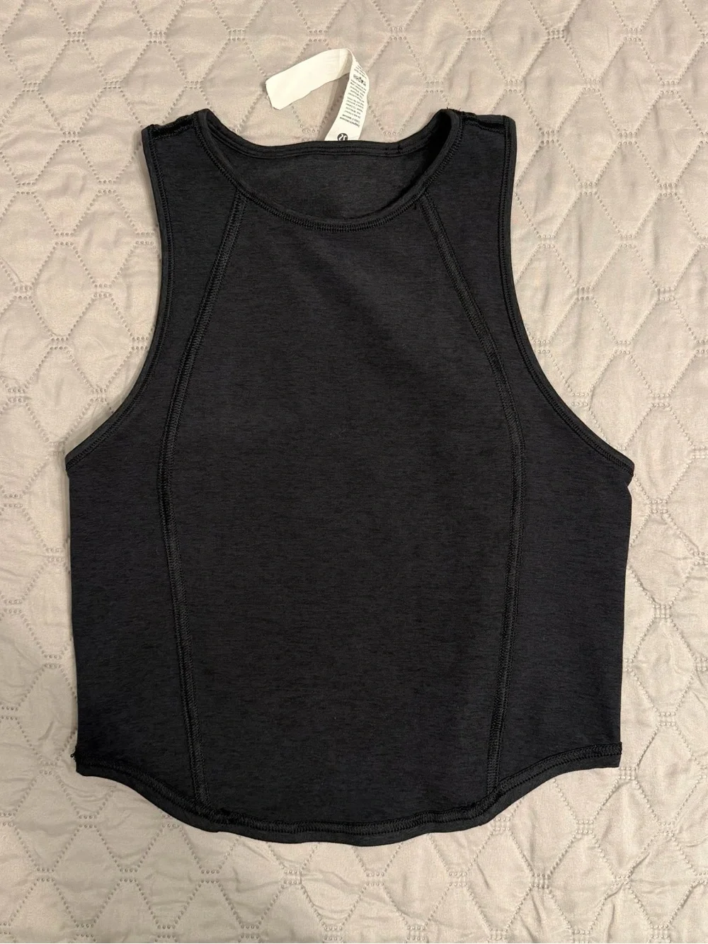 lululemon athletica Black High-Neck Racerback Tank